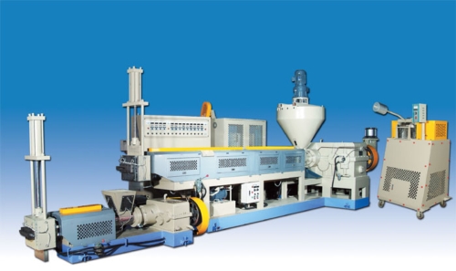 Two-stage waste recycling machinery