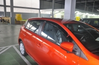 Injection Window Visor,Door Visor , Window Deflecor , vent visor for Yaris 14~