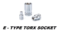 HAND TOOL-E TYPE TORX SOCKET