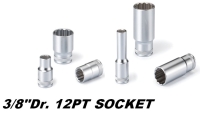 HAND TOOL-3/8DR. 12PT HAND SOCKETS