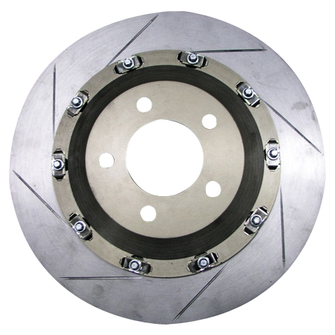 Enlarged Floating Brake Discs (Two-Piece Model)