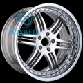 3 PIECE Al-Mg ALLOY WHEEL