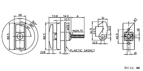 Pop-out handle