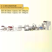 PS / PE 雙段式發泡板押出機