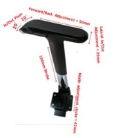 Adjustable Arm Rest with 4D Multi-function Arm Pad