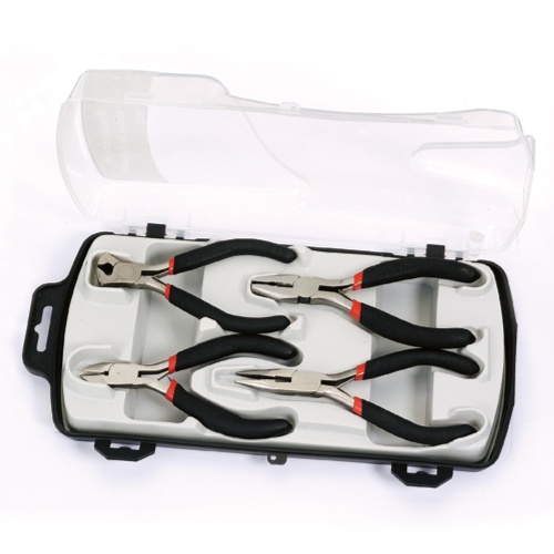 4 PC MINI PLIERS SET