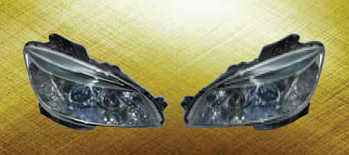 Head Light Rim W/LED