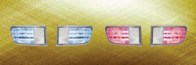 Rear Bumper Reflector W/Light