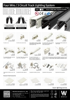 四線軌道燈照明系統及配件