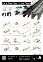 Low Voltage Track Lighting System