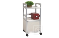 Single-door Storage Cabinet (1.2 ft. wide) w/Casters