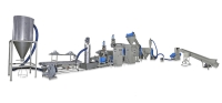 PE WASTE PLASTIC RECYCLING MAKING MACHINE