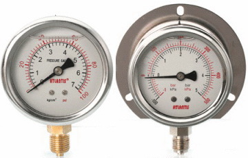 STAINLESS STEEL CASE PRESSURE GAUGE