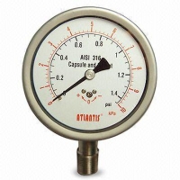 ALL STAINLESS STEEL CAPSULE PRESSURE GAUGE