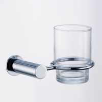 Tumbler Holder with Glass Tumbler