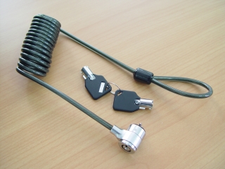 Coil cable Notebook Lock