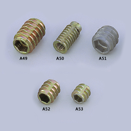 Threaded inserts (E-type)