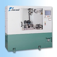 Horizontal type drilling and chamfer machine