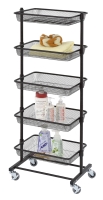 5-Tier Storage Rack (With 5 Iron Mesh Baskets)