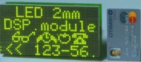 LED Desk Information Display