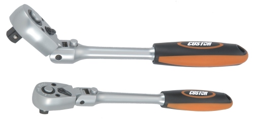 QUICK RELEASE RATCHET HANDLE W/LOCKING FLEXIBLE- 1/4』 48T.