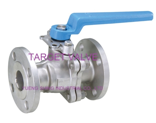 2-PC Flanged Ball Valve