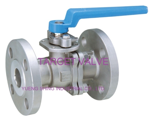 2-PC Flanged Ball Valve