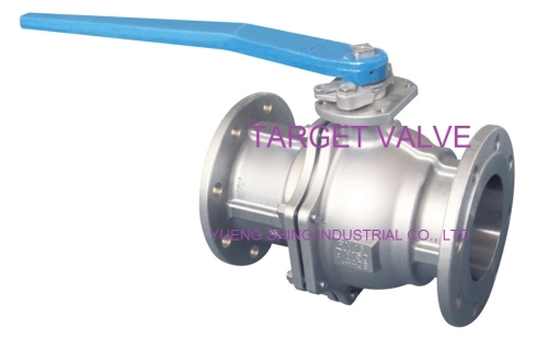 2-PC Flanged Ball Valve