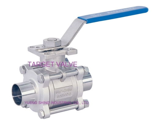 3-PC Sanitary Ball Valve