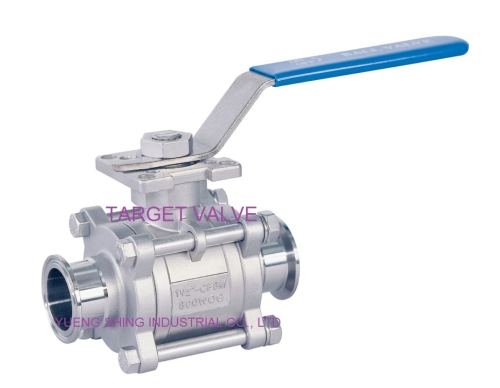 3-PC Sanitary Ball Valve