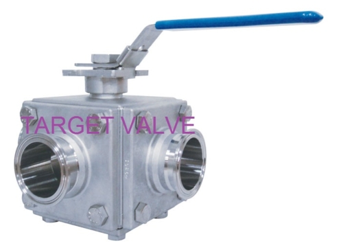 3- / 4- / 5- Way Sanitary Ball Valve