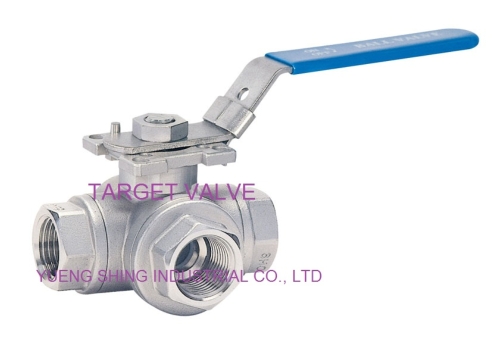 3 Way Ball Valve (ENCONOMIC TYPE)