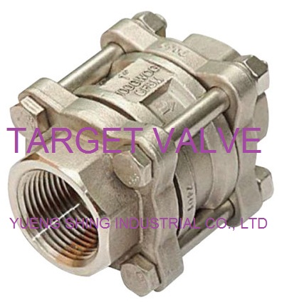 3-PC Spring Check Valve