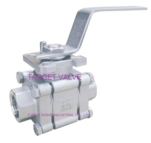 3-PC High Pressure Ball Valve