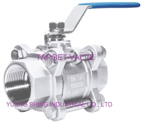 3-PC M3 type Ball Valve