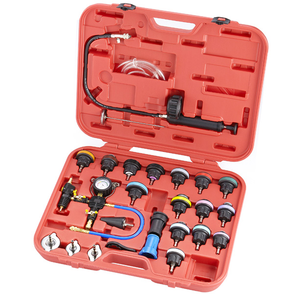 25PC RADIATOR PRESSURE TESTER VACUUM-TYPE COOLING SYSTEM KIT