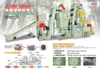 Turnkey Plastic-waste Recycling & Granulating Equipment