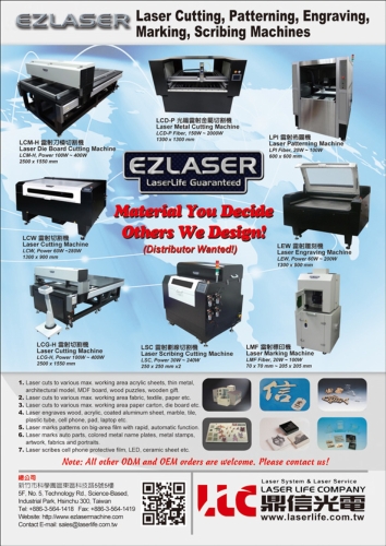 Laser Cutting & Engraving Machines