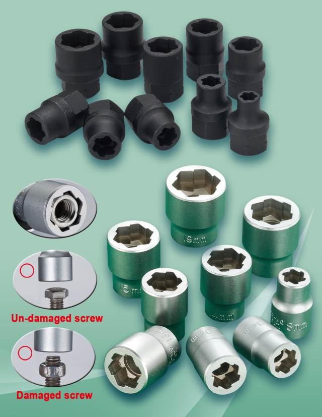 3/8” Drive Twist Socket Set