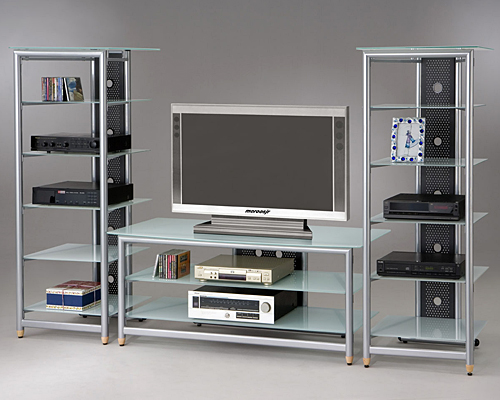 Metal K/D Audio / Video / TV Stands