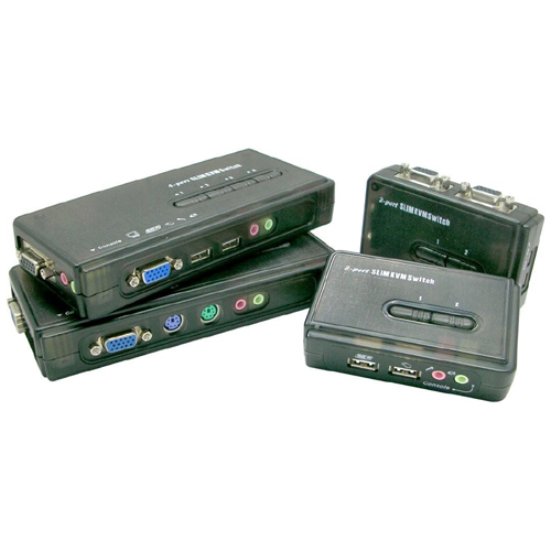 Slim Palmtop KVM Switches Series