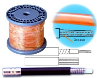 Interior lubricated tube for control cable