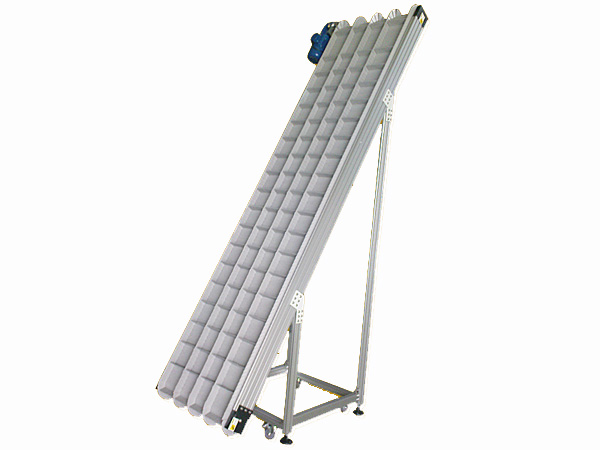 Conveyor Of Modular-Unit Belt With Fender