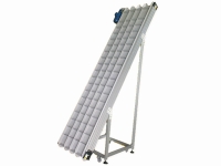 Conveyor Of Modular-Unit Belt With Fender