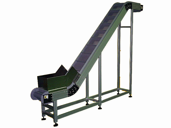 Conveyor Of Modular-Unit Belt With Fender