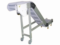 Conveyor Of Modular-Unit Belt With Fender