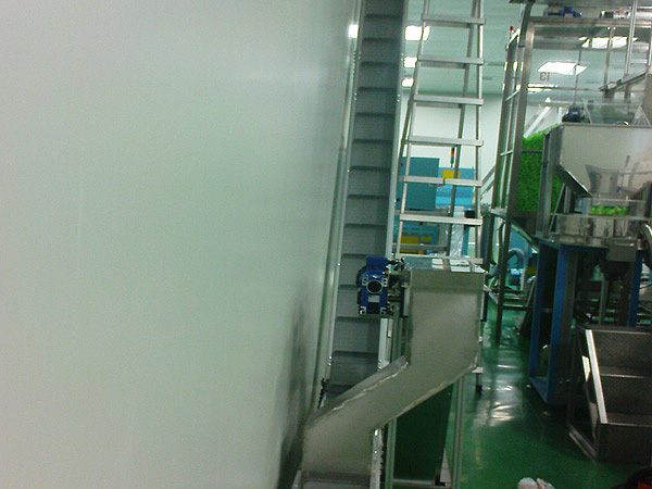 Conveyor System for Bottle Cap