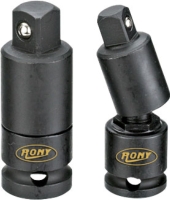 Pivoting impact socket adapter