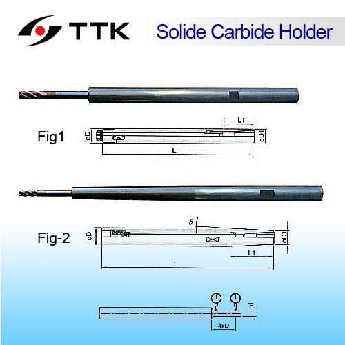 Draw-out extension collet holder