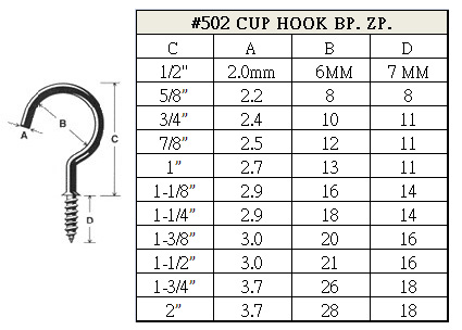Cup Hook